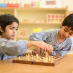 Kids Playing Chess